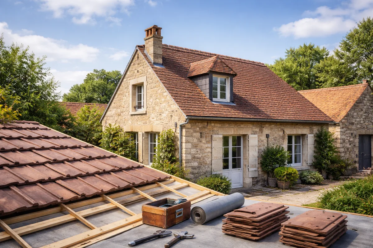 Comment bien choisir le type de toiture pour une maison ancienne